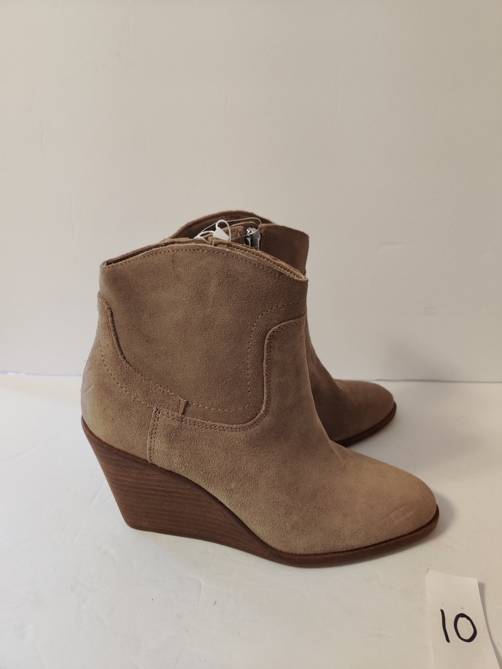 New Lucky Brand Brown Suede Ankle Bootie US 7.5